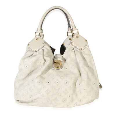 Louis Vuitton Beige Monogram Mahina XL Hobo Handbag id