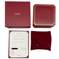 Cartier Yellow Gold Diamond Medium Model Love Bracelet box