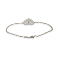 Tiffany & Co. Sterling Silver Diamond Return To Tiffany Bracelet 3