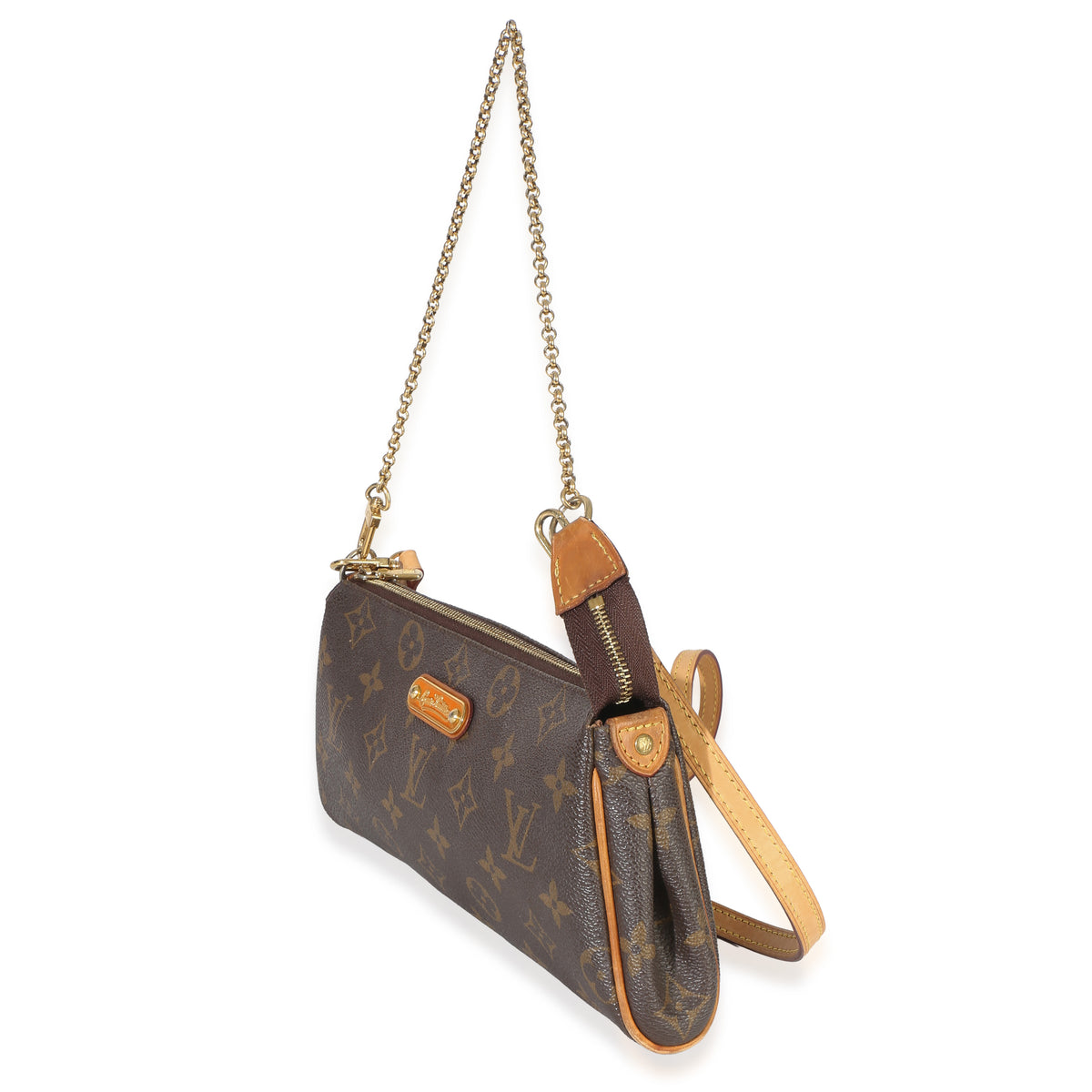 Louis Vuitton Monogram Canvas Eva Clutch Handbag 3
