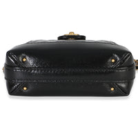 Chanel Black Quilted Shiny Lambskin Nano Cocodoc Clutch With Chain Handbag 4