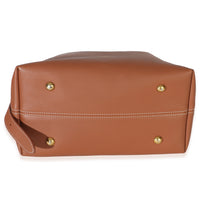 Louis Vuitton Cognac Grained Calfskin Low Key Hobo MM Handbag 5