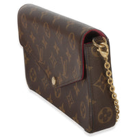 Louis Vuitton Fuchsia Monogram Canvas Felicie Pochette Handbag 2