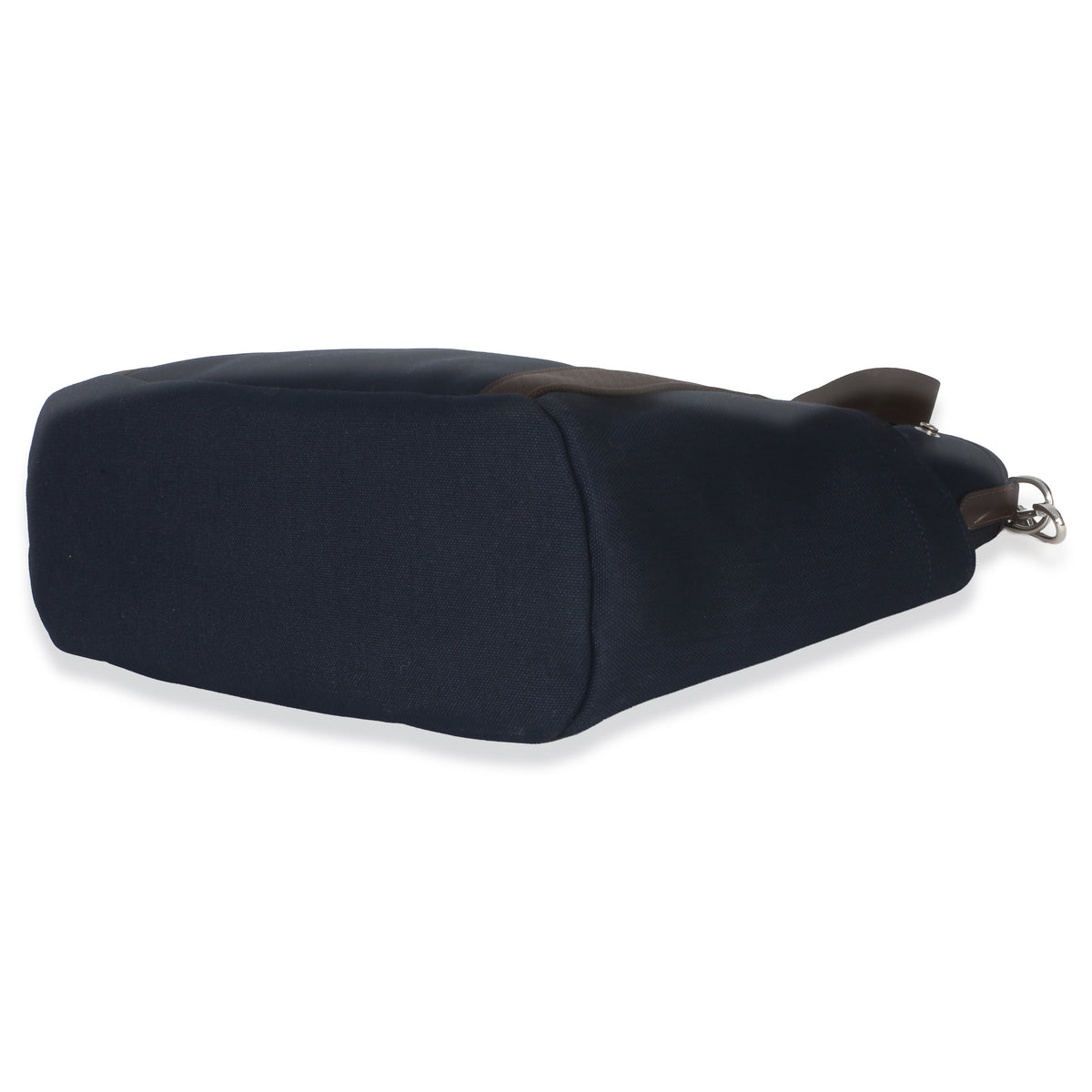 Hermès Bleu Navy Feu Canvas The Grooming Bag Handbag 6