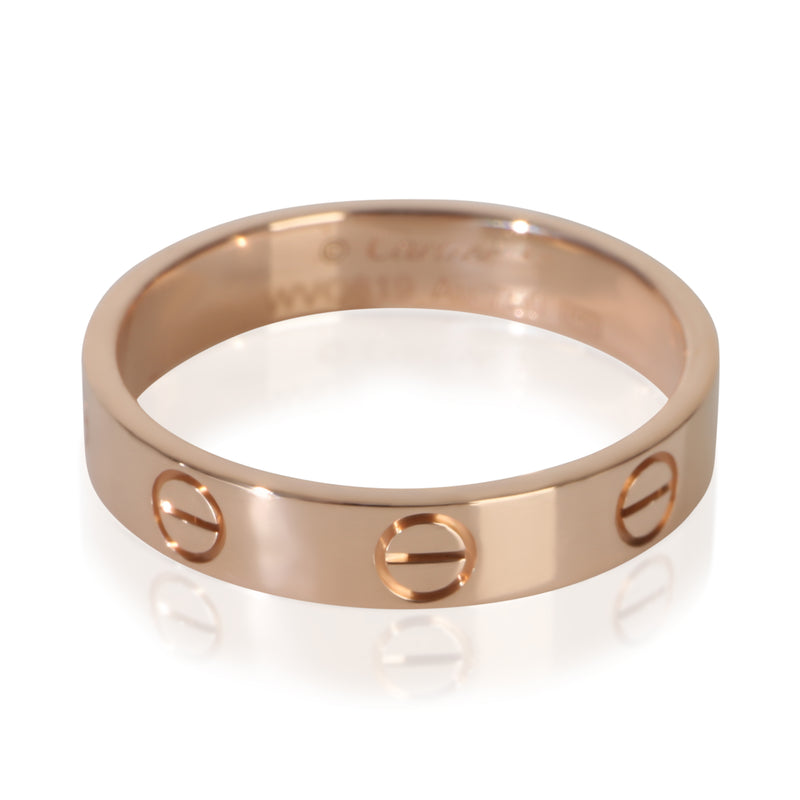 Cartier Rose Gold  Small Model Love Ring fv