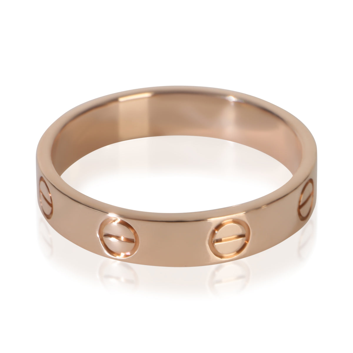 Cartier Rose Gold  Small Model Love Ring pv