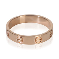 Cartier Rose Gold  Small Model Love Ring pv