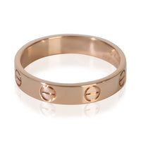 Cartier Rose Gold  Small Model Love Ring sv