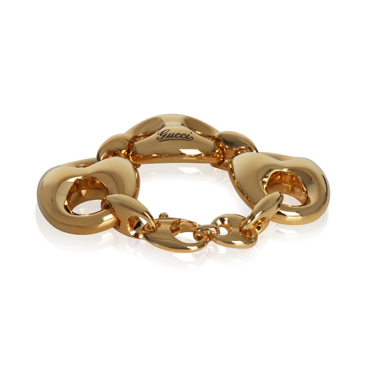 Gucci Gold Plated  Mariner Link Bracelet av