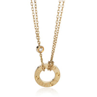 Cartier Yellow Gold Diamond Love Pendant fv