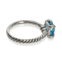 David Yurman Sterling Silver Diamond Chatelaine Ring 3