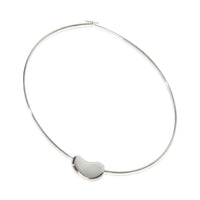 Tiffany & Co. Sterling Silver  Vintage Paloma Picasso Bean Necklace fv