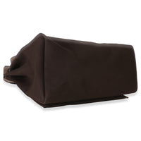 Hermès Chocolat Toile Officier Vache Hunter Herbag Zip Cabine Bag PHW Handbag 7
