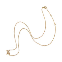 Chaumet Yellow Gold Diamond Small Model Jeux de Liens Pendant bv