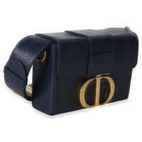 Christian Dior Navy Calfskin 30 Montaigne Box Bag Handbag 3