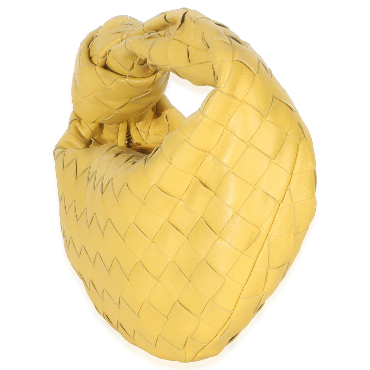 Bottega Veneta Yellow Nappa Intrecciato Mini Jodie Handbag 2