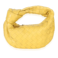 Bottega Veneta Yellow Nappa Intrecciato Mini Jodie Handbag fv
