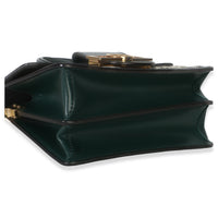 Louis Vuitton Green Quilted Denim Printed Monogram Mini Dauphine Handbag 7
