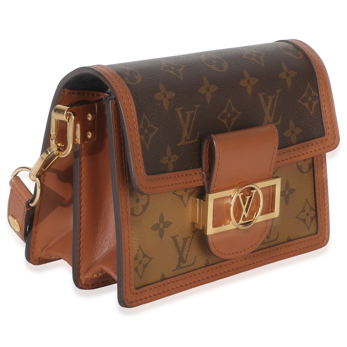 Louis Vuitton Reverse Monogram Canvas Mini Dauphine Handbag 3