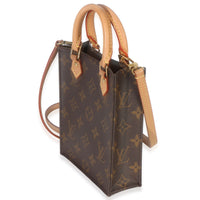 Louis Vuitton Monogram Canvas Petit Sac Plat Handbag 2