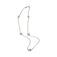Tiffany & Co. Platinum Diamond Diamond By The Yard Necklace 4