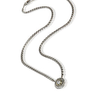 David Yurman Yellow Gold & Sterling Silver Pearl Cookie Pendant 3