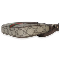 Gucci Beige Ebony GG Supreme Monogram Canvas Mini Ophidia Shoulder Bag Handbag 6