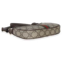 Gucci Beige Ebony GG Supreme Monogram Canvas Mini Ophidia Shoulder Bag Handbag 7
