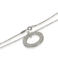 Tiffany & Co. Sterling Silver  1837 Pendant 2
