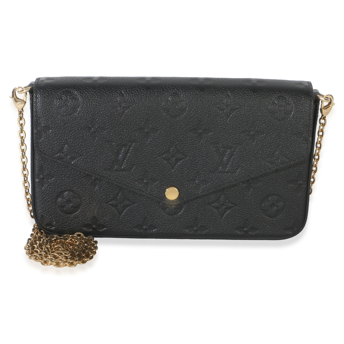 Louis Vuitton Black Monogram Empreinte Felicie Pochette Handbag 2