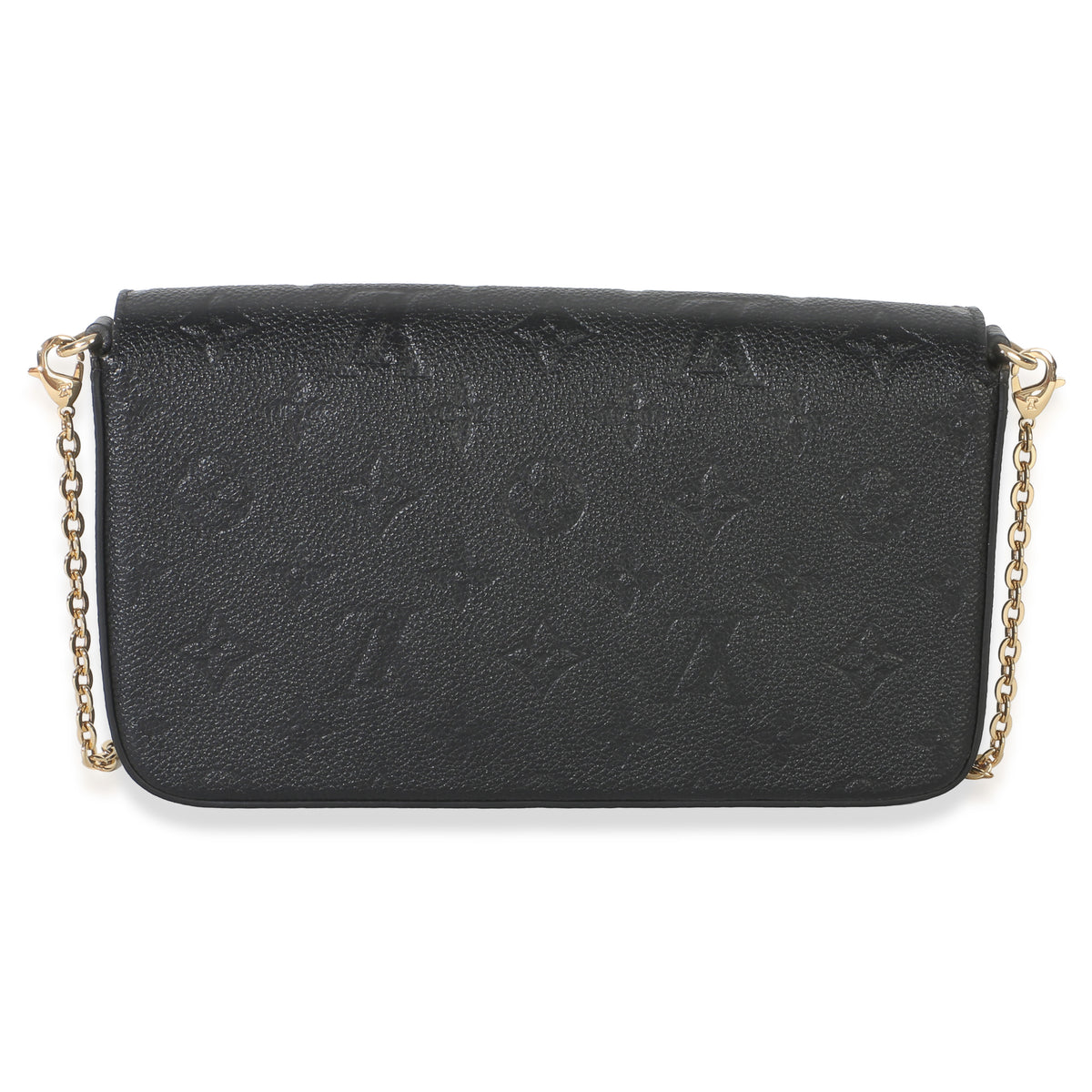 Louis Vuitton Black Monogram Empreinte Felicie Pochette Handbag 5