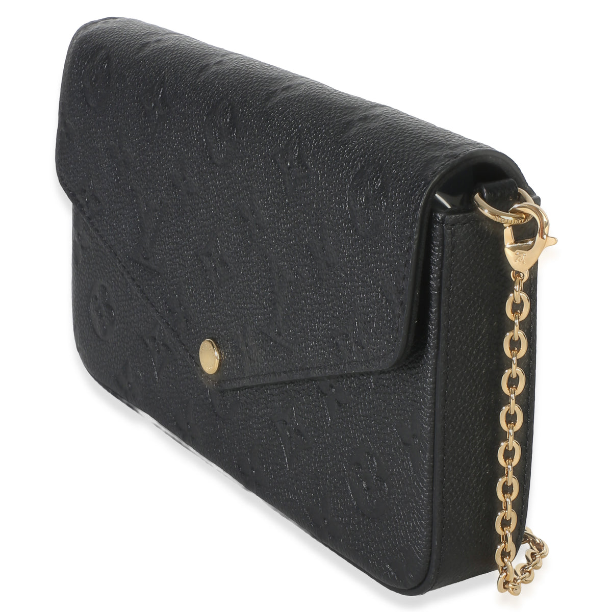 Louis Vuitton Black Monogram Empreinte Felicie Pochette Handbag 3