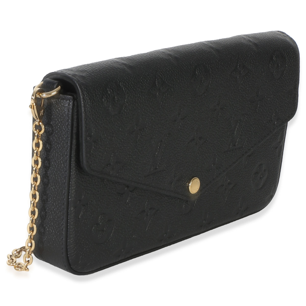 Louis Vuitton Black Monogram Empreinte Felicie Pochette Handbag 4