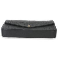 Louis Vuitton Black Monogram Empreinte Felicie Pochette Handbag 6