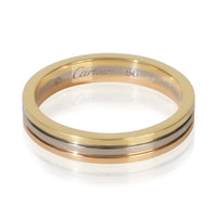 Cartier 3 Tone Gold  Vendome Louis  3.5mm Band fv