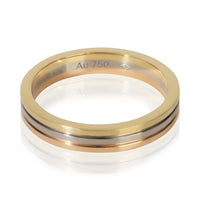 Cartier 3 Tone Gold  Vendome Louis  3.5mm Band pv