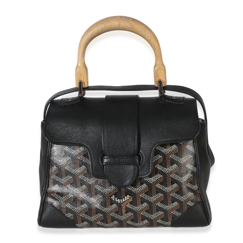 Goyard Black ine Canvas Saigon Souple Mini Handbag id