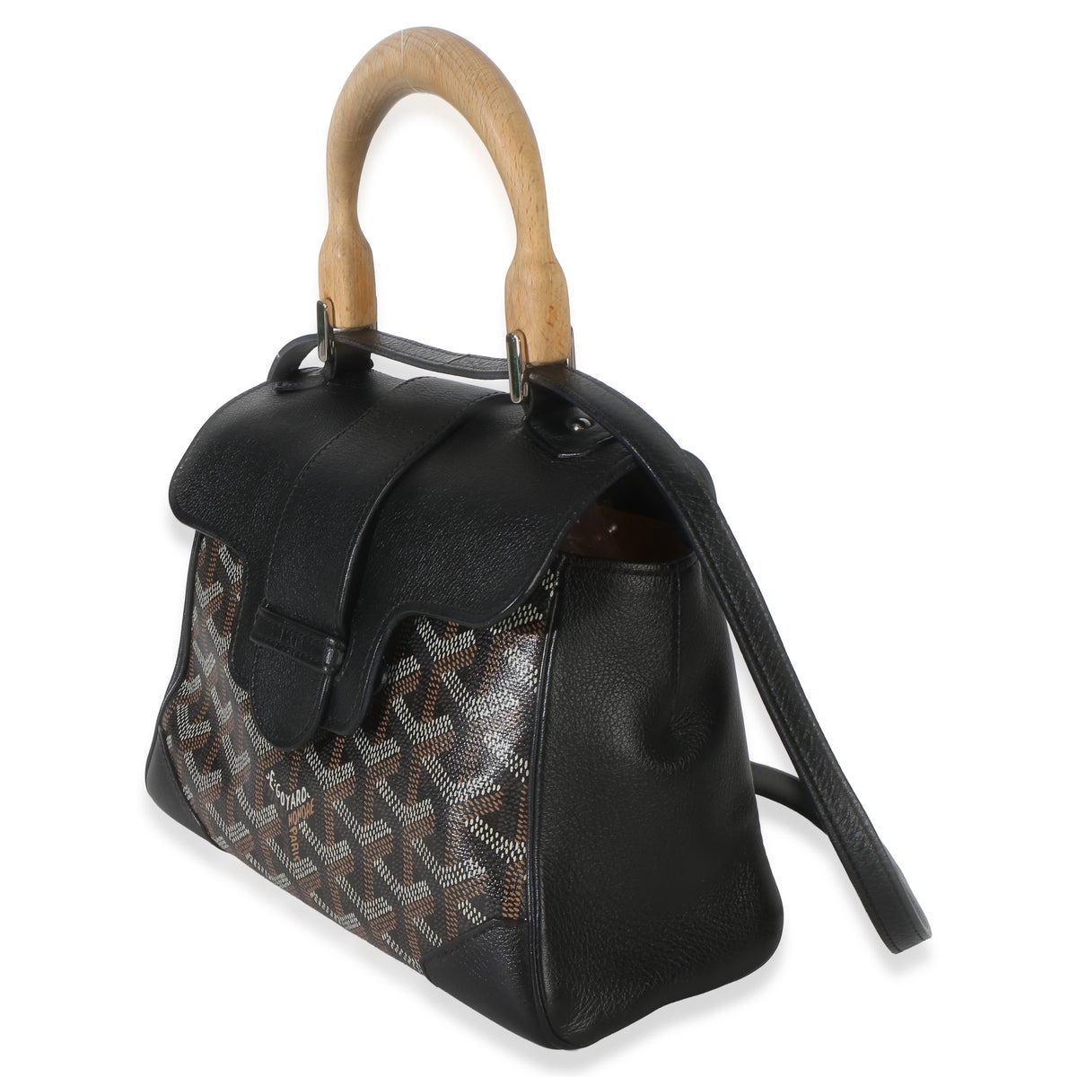 Goyard Black ine Canvas Saigon Souple Mini Handbag 2