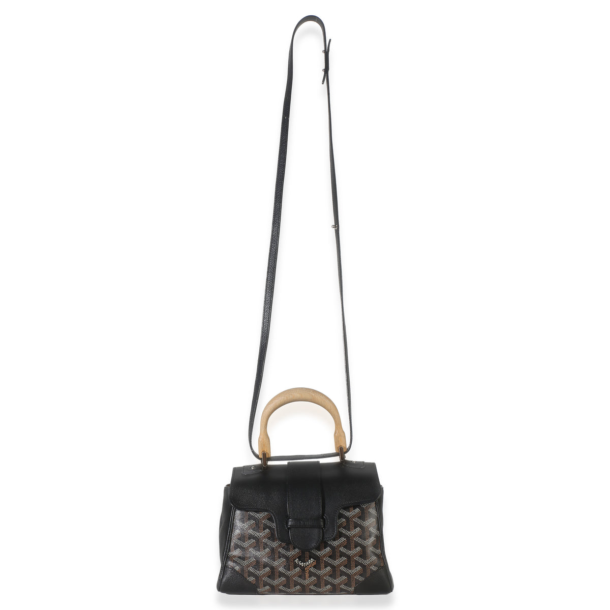 Goyard Black ine Canvas Saigon Souple Mini Handbag 8