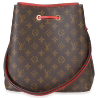 Louis Vuitton Coquelicot Monogram Canvas Neonoe MM Handbag 4