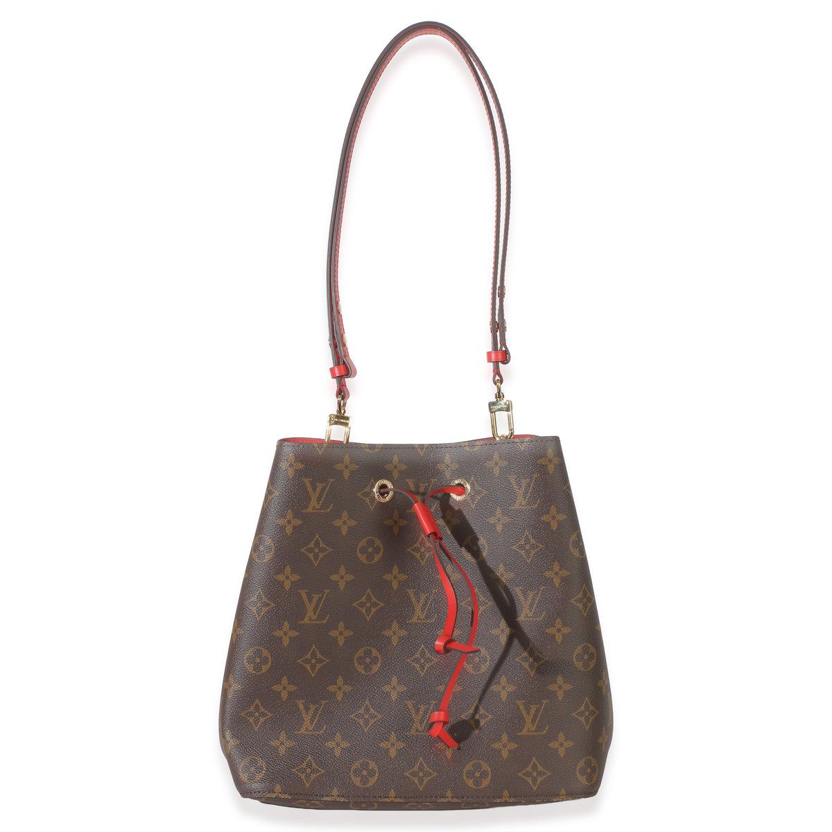 Louis Vuitton Coquelicot Monogram Canvas Neonoe MM Handbag 8