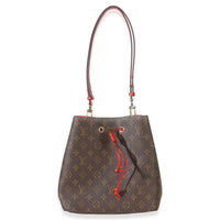 Louis Vuitton Coquelicot Monogram Canvas Neonoe MM Handbag 8