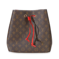 Louis Vuitton Coquelicot Monogram Canvas Neonoe MM Handbag fv