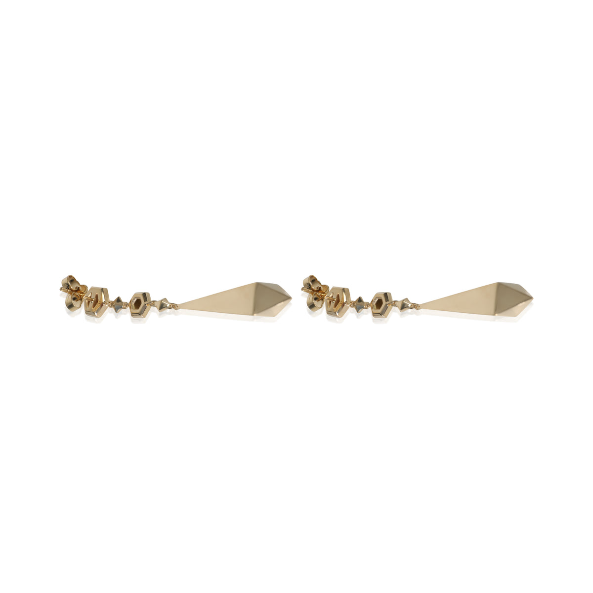 David Yurman Yellow Gold  Modern Renaissance Earrings bv