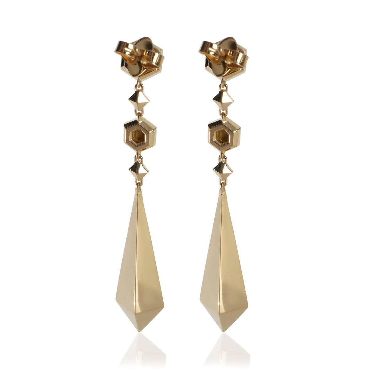 David Yurman Yellow Gold  Modern Renaissance Earrings pv