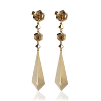 David Yurman Yellow Gold  Modern Renaissance Earrings pv