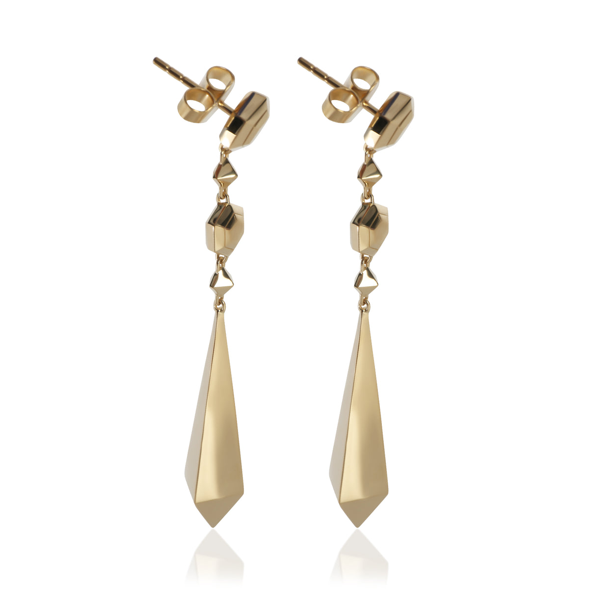 David Yurman Yellow Gold  Modern Renaissance Earrings sv