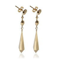 David Yurman Yellow Gold  Modern Renaissance Earrings sv
