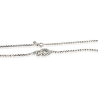 David Yurman Yellow Gold & Sterling Silver  Belmont Curb Link Four Station Neckl sv