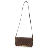 Louis Vuitton Damier Ebene Canvas Favorite MM Handbag 8